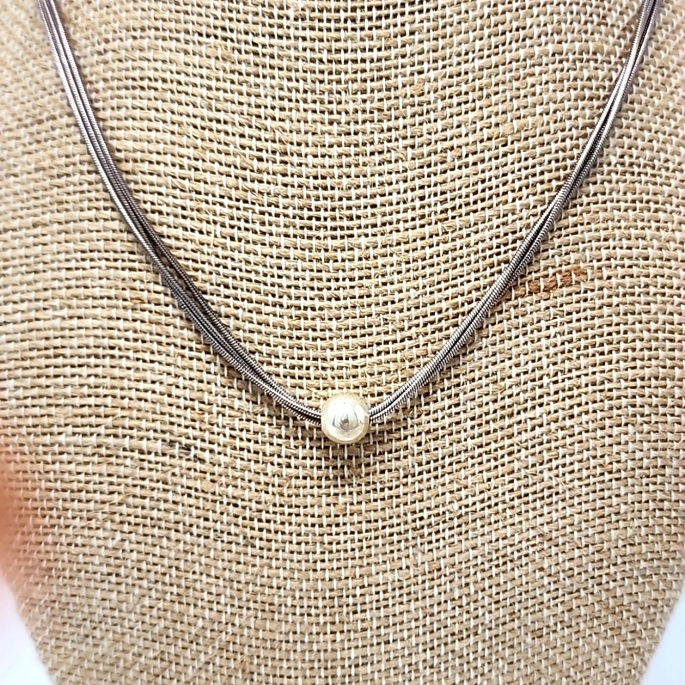 Silpada Liquid Silver Ball Necklace ~ Made in Italy